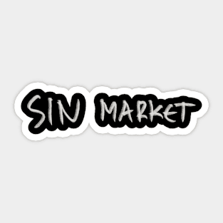 Sin Market Sticker